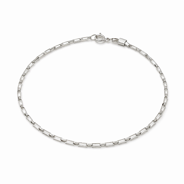 PULSEIRA DE PRATA MODELO CARTIER FINA 19CM