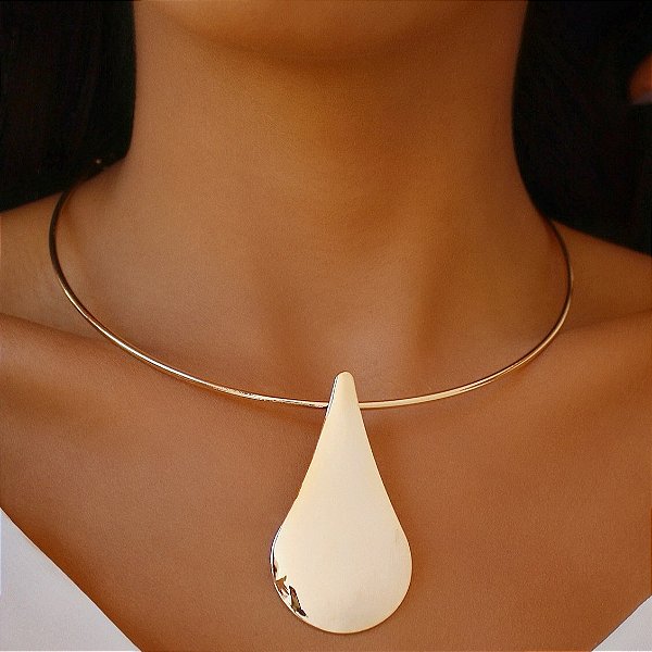 CHOCKER ARO LISO COM GOTA 62.8 MM