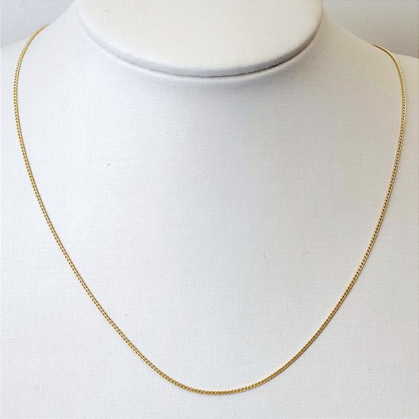 COLAR DOURADO VENEZIANA 45CM