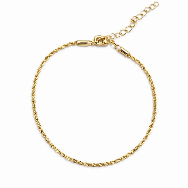 PULSEIRA CORDÃO BAIANO DOURADA FINA