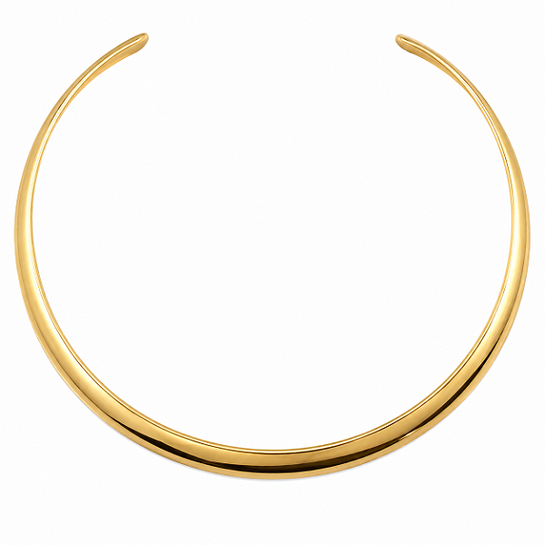 CHOCKER ARO DOURADO RÍGIDO 10MM