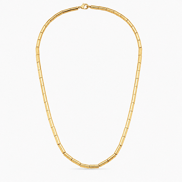 COLAR DOURADO ELO CANUTILHOS 45+5CM