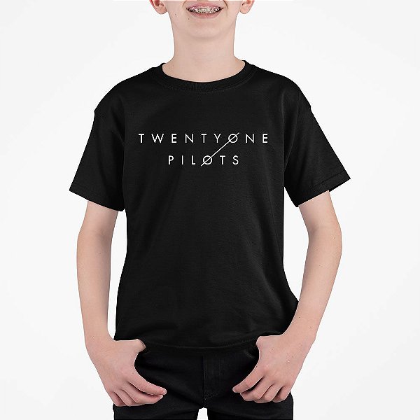 Camiseta Infantil Twenty One Pilots - CameRock - CameRock