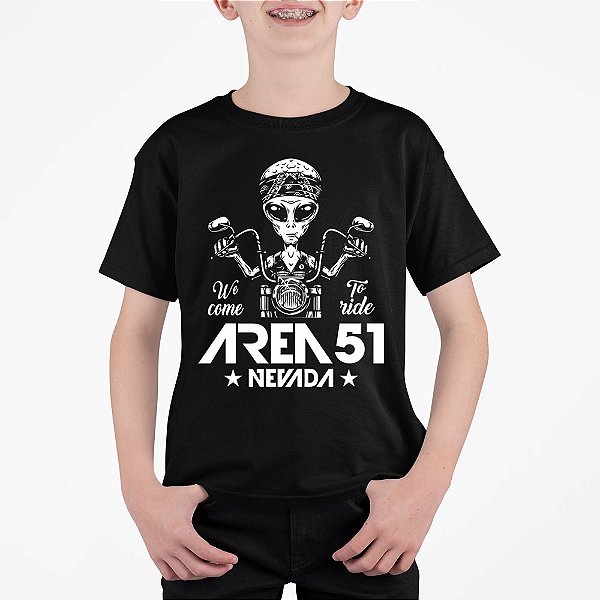 Camiseta Infantil ET Area 51
