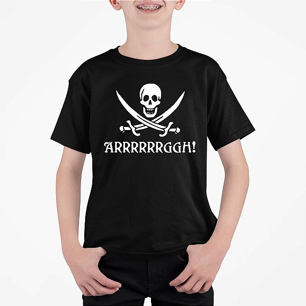 Camiseta Infantil Pirata