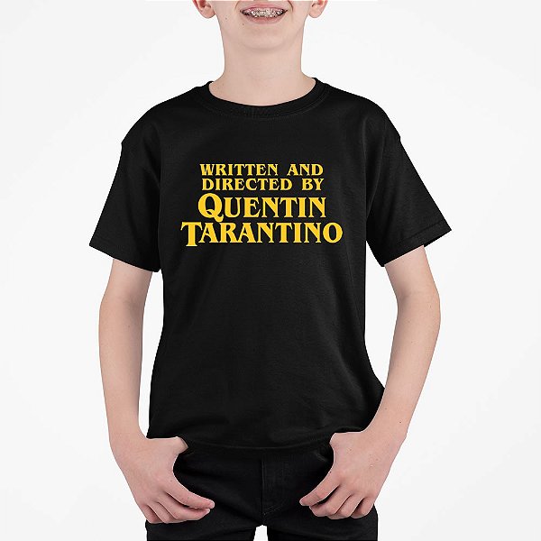 Camiseta Infantil Quentin Tarantino