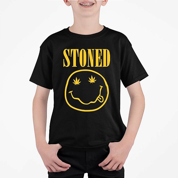 Camiseta Infantil Stoned