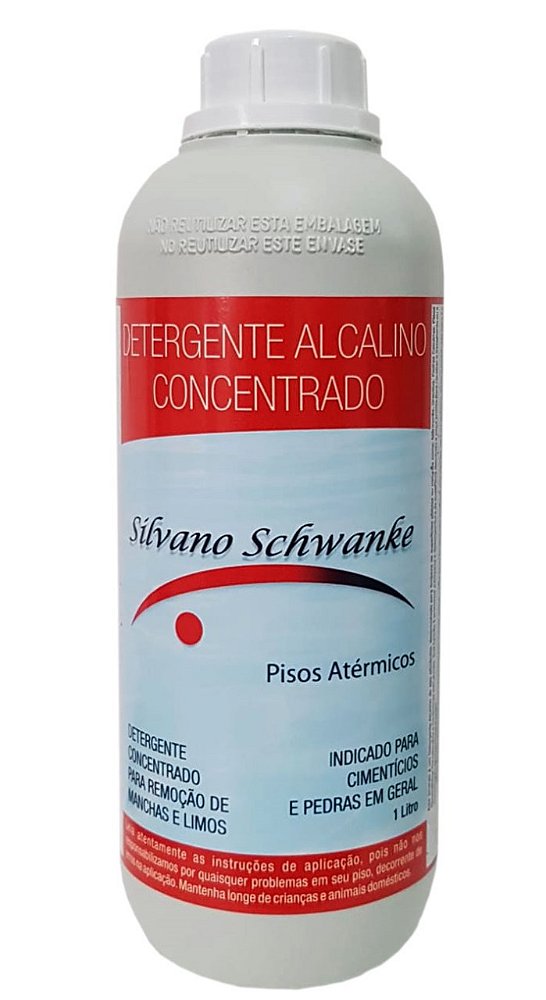 Detergente Alcalino Concentrado Silvano Schwanke 1000ml