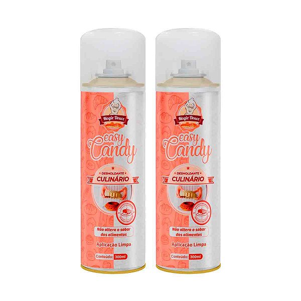 Kit c/ 2 Desmoldantes Culinário 300ml - Easy Candy