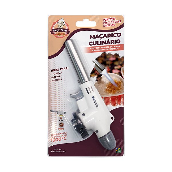 Maçarico Culinário Multiuso Regulável