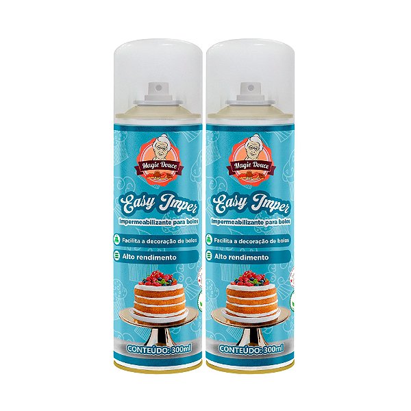Kit c/ 2 Impermeabilizantes para Bolos 300ml - Easy Imper