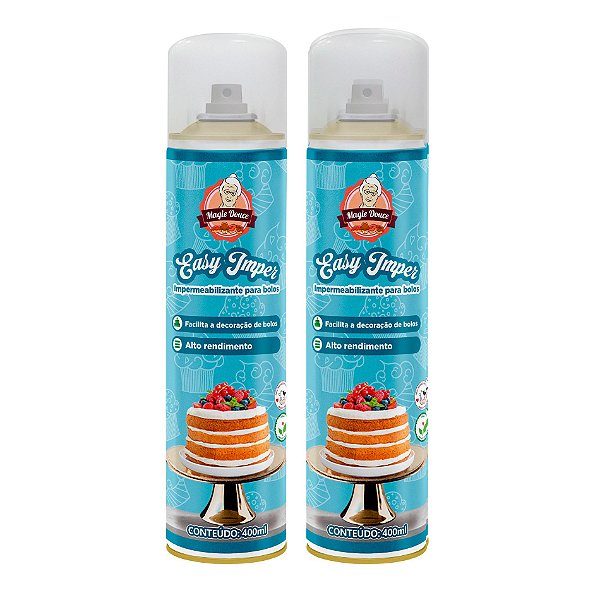 Kit c/ 2 Impermeabilizantes para Bolos 400ml - Easy Imper