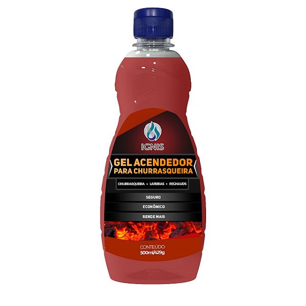 Gel Acendedor para Churrasqueira 500ml - Ignis