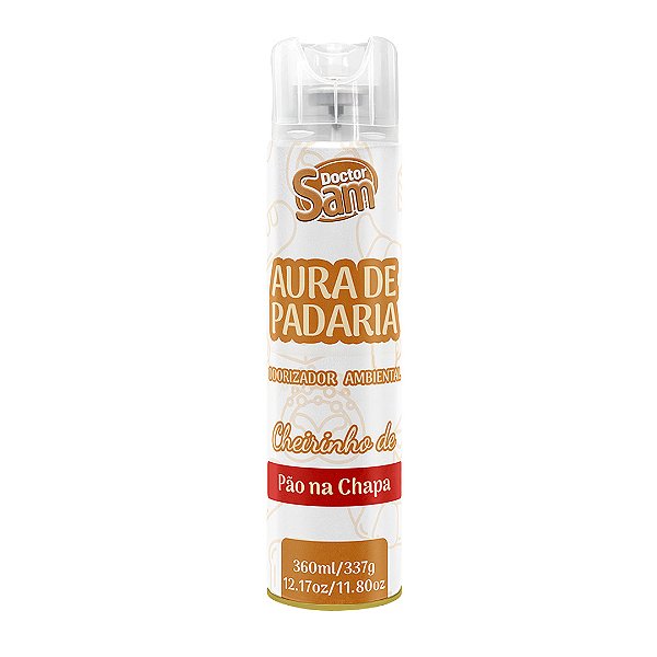 Odorizador Doctor Sam Aura de Padaria 360ml – Mais Conforto e Sabor com o Cheiro de Pão Quentinho!