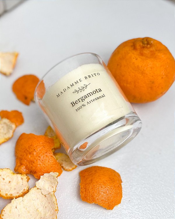 Vela Aromática Básica Bergamota 200g