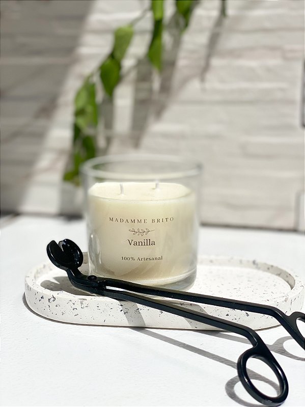 Vela Aromática Básica Vanilla 200g