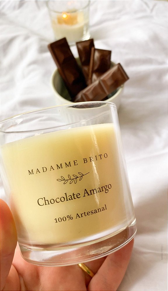 Vela Aromática Básica chocolate Amargo 200g
