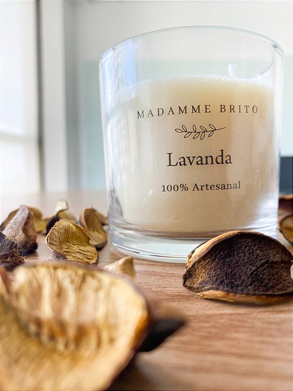 Vela Aromática Básica Lavanda 200g