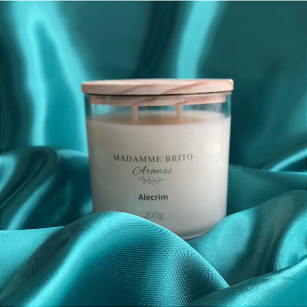 Vela Aromática Básica Alecrim 200g