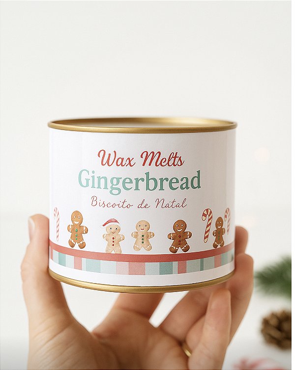 Wax Melt Gingerbread - Edição de Natal 150g