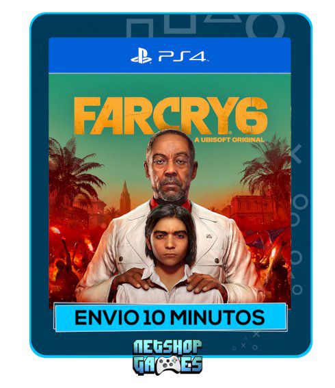 Far Cry 6 - Edição Padrão - Ps4 - Mídia Digital