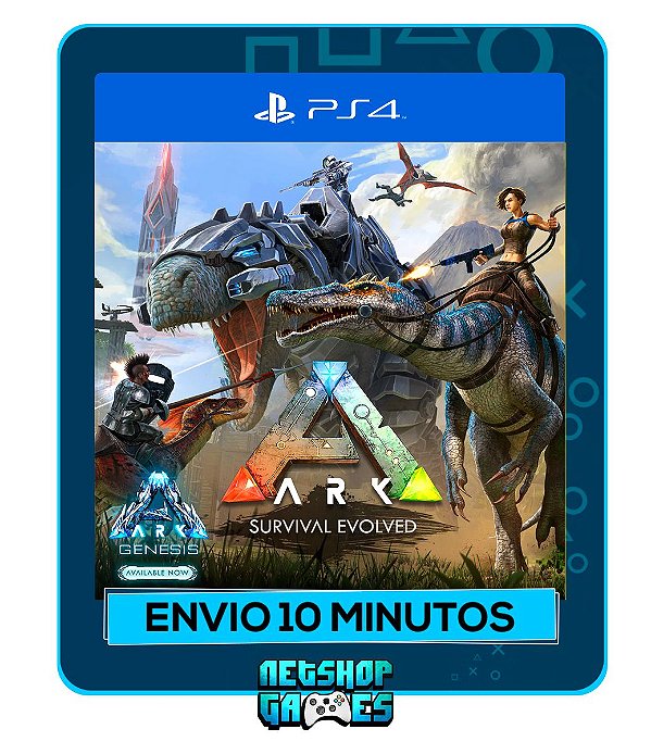 ARK Survival Evolved - Edição Padrão - Ps4 - Mídia Digital