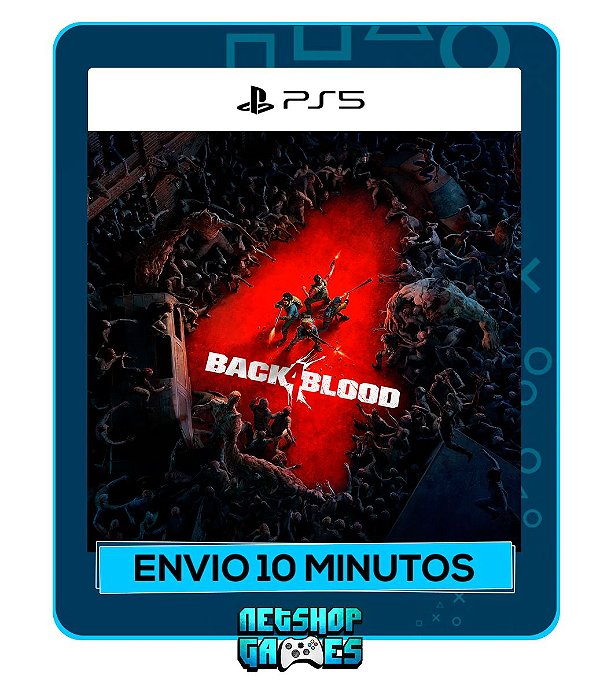 Back 4 Blood - Edição Padrão - Ps5 - Mídia Digital