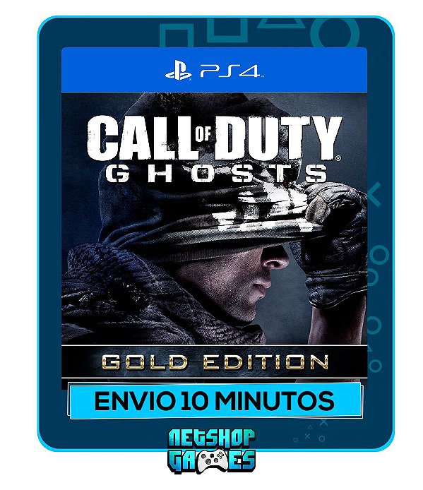 Call Of Duty Ghost - Edição de Ouro - Ps4 - Mídia Digital