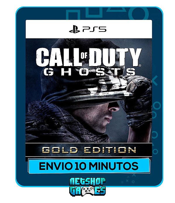 Call Of Duty Ghost - Edição de Ouro - Ps5 - Mídia Digital