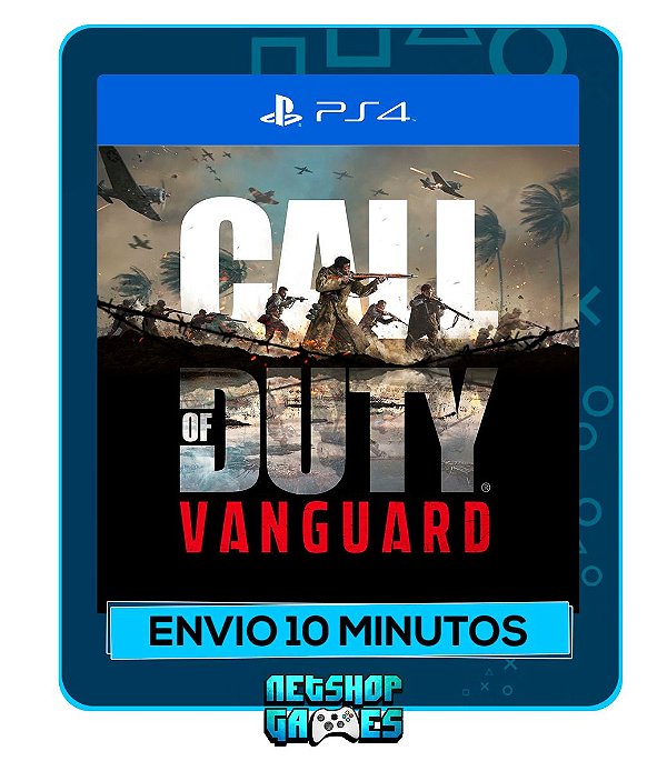 Call Of Duty Vanguard - Edição Padrão - Ps4 - Mídia Digital