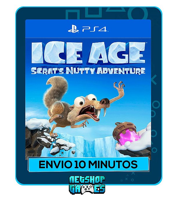 Era do Gelo Aventura Maluca do Scrat! - Edição Padrão - Ps4 - Mídia Digital