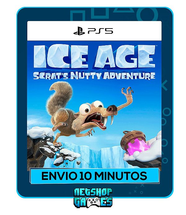 Era do Gelo Aventura Maluca do Scrat! - Edição Padrão - Ps5 - Mídia Digital