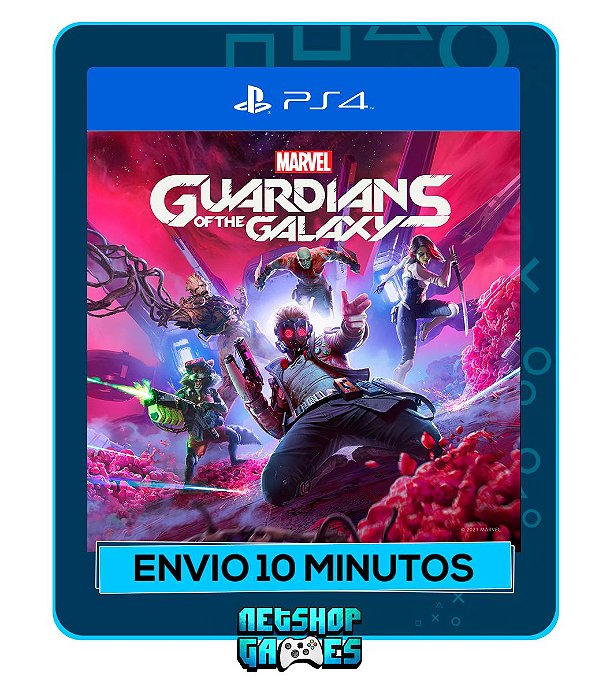 Guardiões da Galáxia - Edição Padrão - Ps4 - Mídia Digital