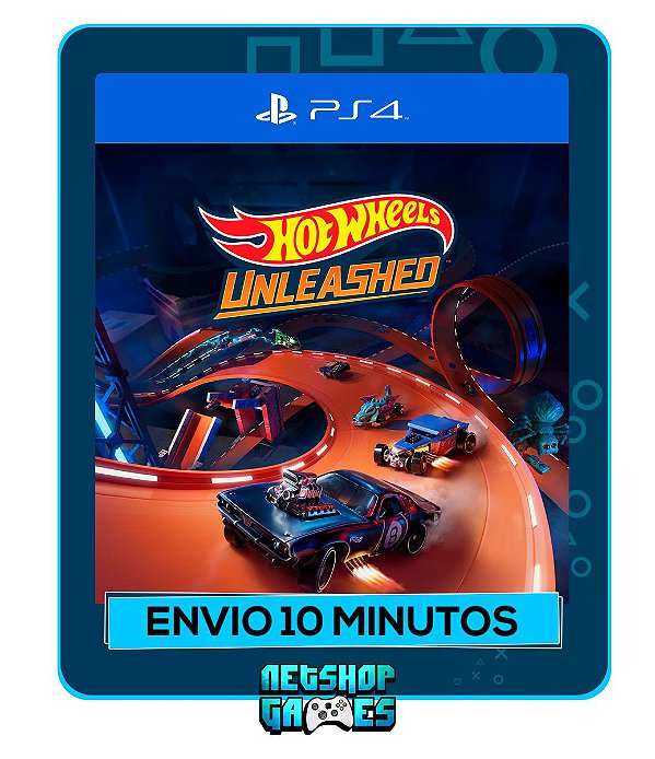 Hot Wheels Unleashed - Edição Padrão - Ps4 - Mídia Digital