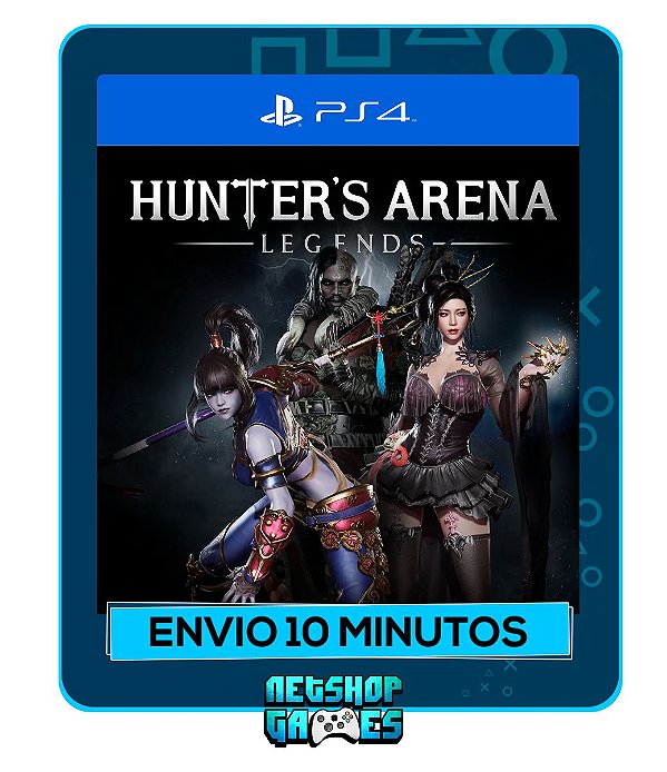 Hunters Arena - Edição Padrão - Ps4 - Mídia Digital