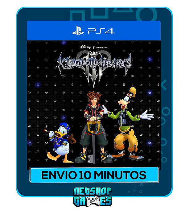Kingdom Hearts 3 - Edição Padrão - Ps4 - Mídia Digital