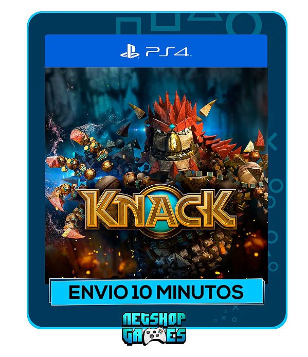 Knack - Edição Padrão - Ps4 - Mídia Digital