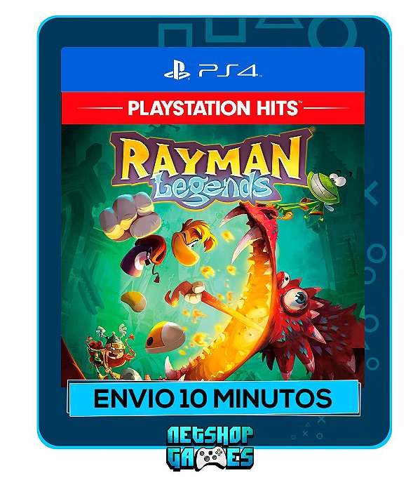 Rayman Legends - Edição Padrão - Ps4 - Mídia Digital