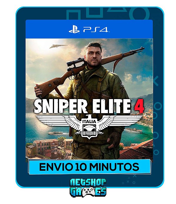 Sniper Elite 4 - Edição Ultimate - Ps4 - Mídia Digital