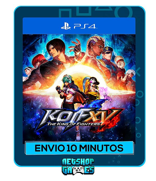 The King Of Fighters Xv - Edição Padrão - Ps4 - Mídia Digital