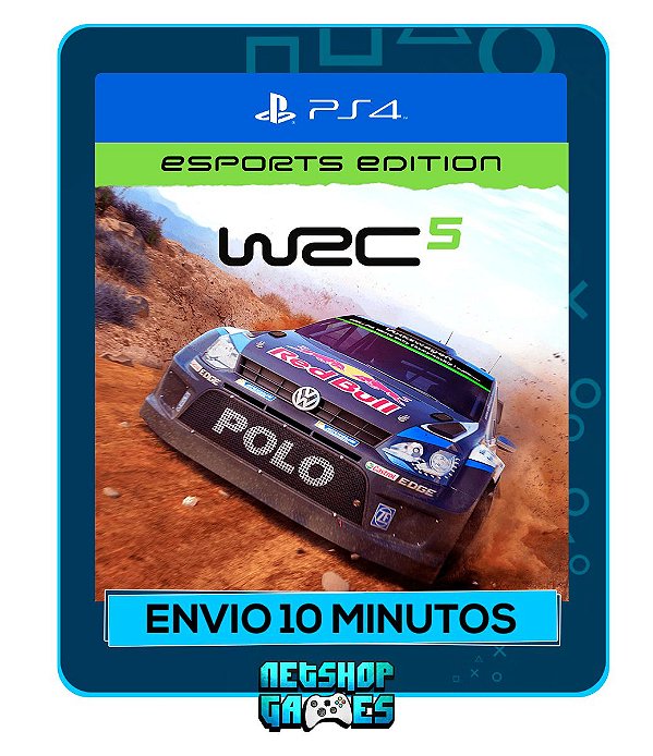 Wrc 5 - Edição E-Sports - Ps4 - Mídia Digital