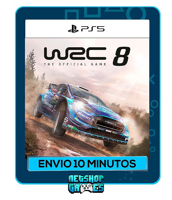 Wrc 8 - Edição Padrão - Ps5 - Mídia Digital