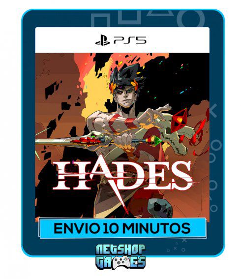 Hades - Edição Padrão - Ps5 - Mídia Digital