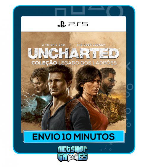 Uncharted - Coleção Legado dos Ladrões - Ps5 - Mídia Digital