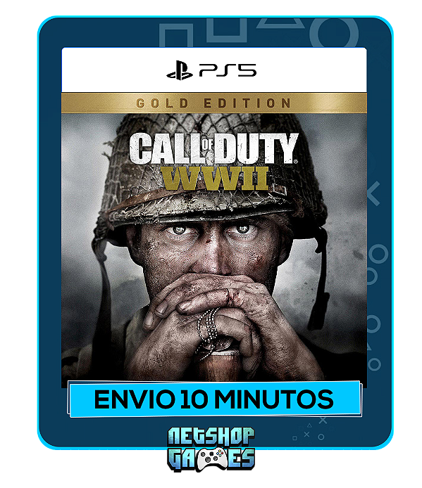 Call of Duty WWII - Edição Ouro - Ps5 - Mídia Digital