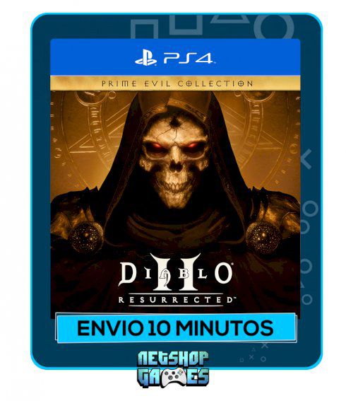 Diablo Prime Evil Collection - Edição Padrão - Ps4 - Mídia Digital