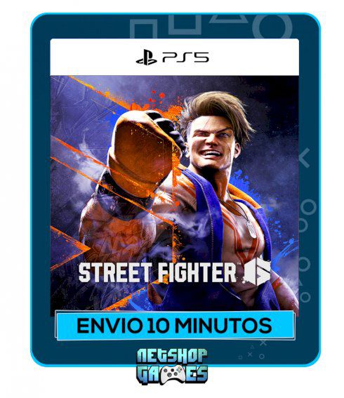 Street Fighter 6 - Edição Padrão - Ps5 - Mídia Digital