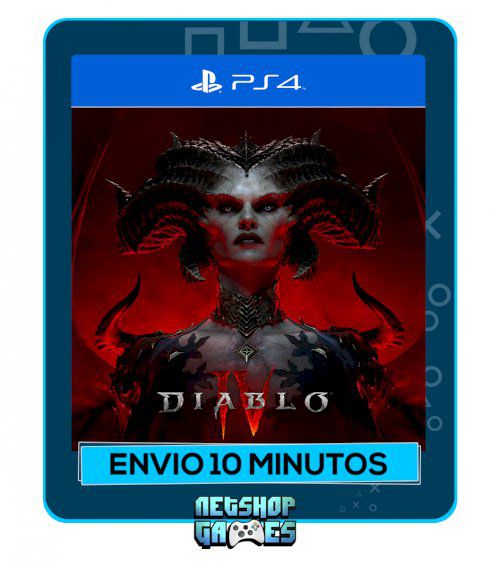 Diablo IV 4 - Edição Padrão - Ps4 - Mídia Digital