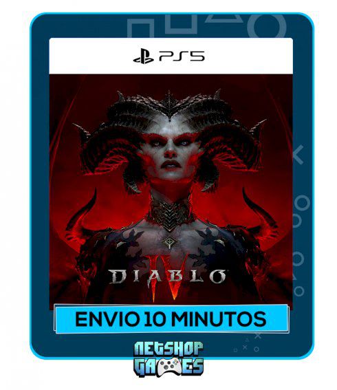 Diablo IV 4 - Edição Padrão - Ps5 - Mídia Digital
