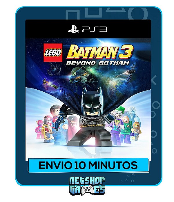 Lego Batman 3 Além De Gotham - Ps3 - Midia Digital